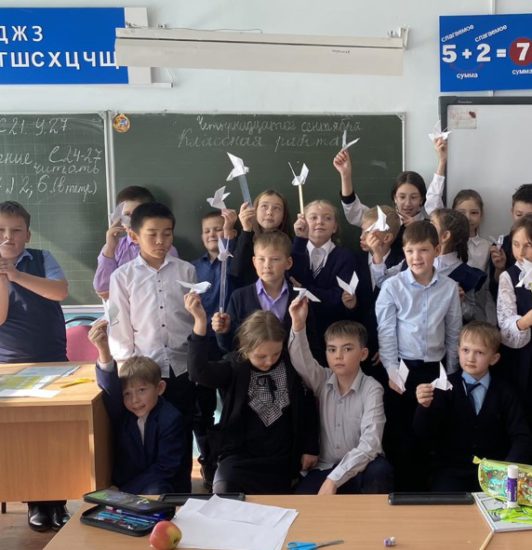 Акция «Голубь мира»